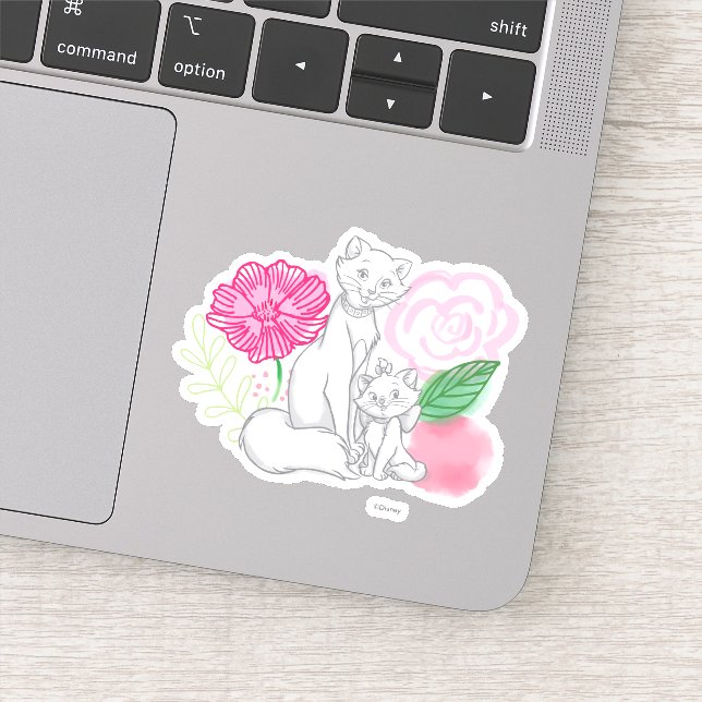 Happy Mother's Day From Duchess & Marie Sticker (Detail)