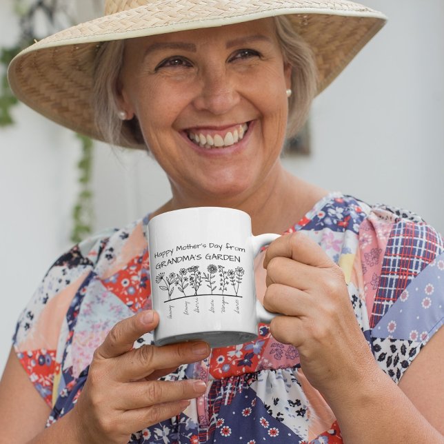 Happy Mother's Day from GRANDMA'S GARDEN Coffee Mug (Creator Uploaded)