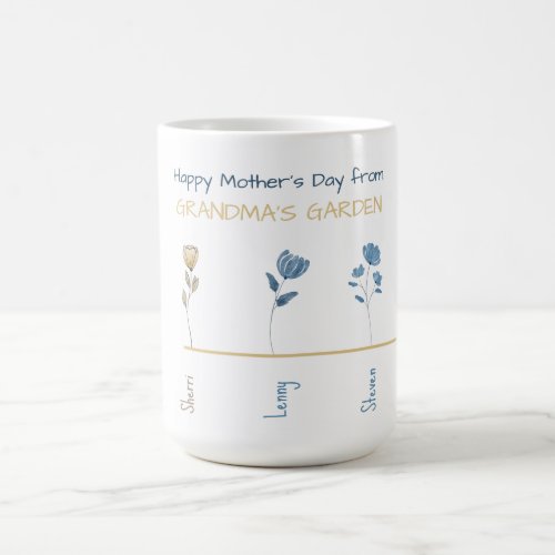 Happy Mothers Day from GRANDMAS GARDEN Coffee Mug