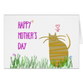 Happy Mother's Day | From the Cat (Front Horizontal)