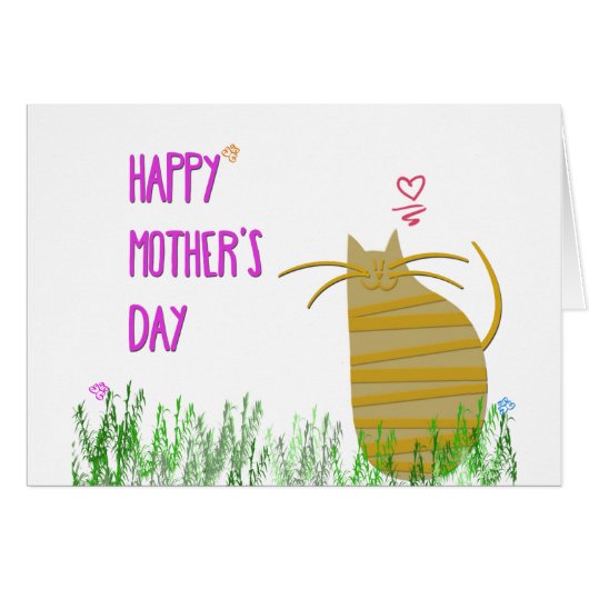 Happy Mother's Day | From the Cat (Front Horizontal)