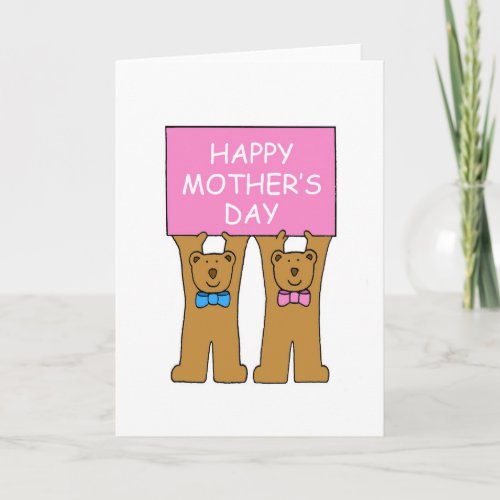 Happy Mothers Day from the Twins Card