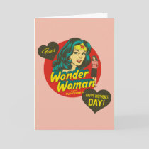 Happy Mother's Day From Wonder Woman Card