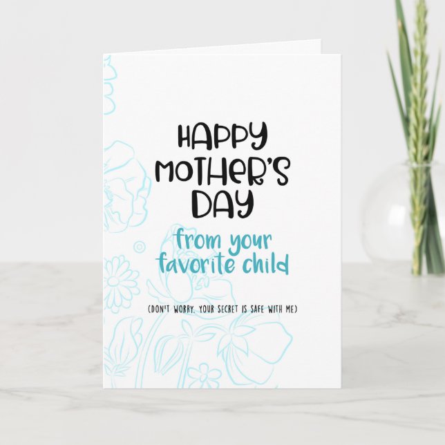 Happy Mother's Day from Your Favorite Card (Front)