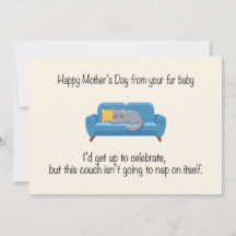 Happy Mother's Day from your fur baby