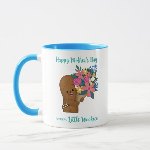 Happy Mothers Day From Your Little Wookiee Mug