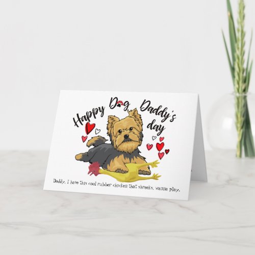 Happy Mothers Day from your Terrier Dog Card