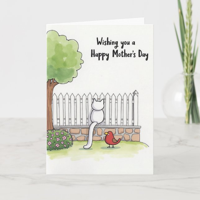 Happy Mothers Day Garden Card (Front)