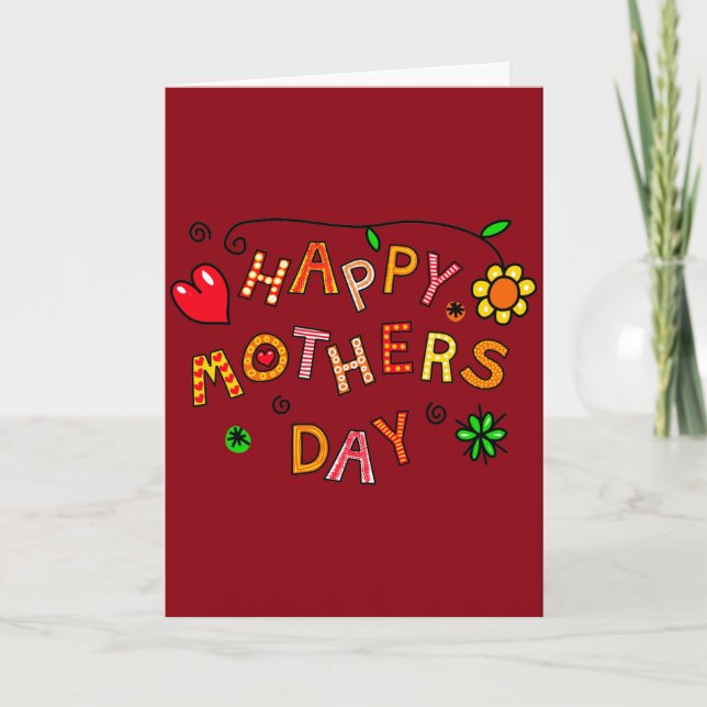 Happy Mother's Day Gift Card (Front)