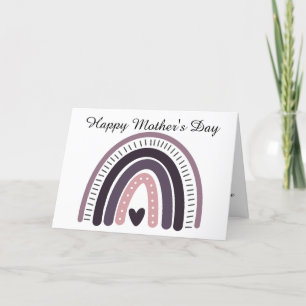 Happy Mother's Day Gift for The Best Mom Ever Thank You Card