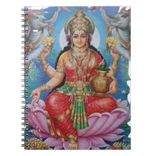 Happy Mothers Day Gift Ideas Hindu Goddess Notebook