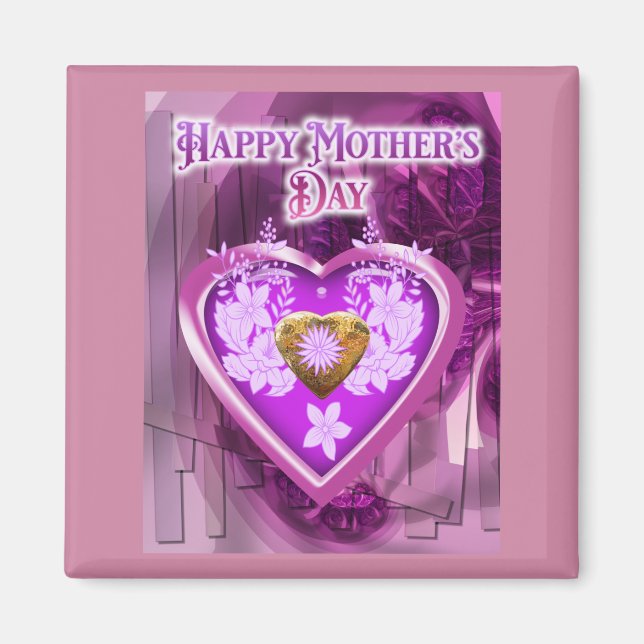 Happy Mothers Day Gift Magnet (Front)