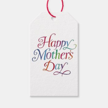 Happy Mother's Day Gift Tags by KraftyKays at Zazzle