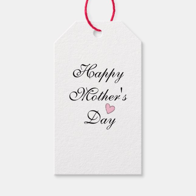 Happy Mother's Day Gift Tags (Front)