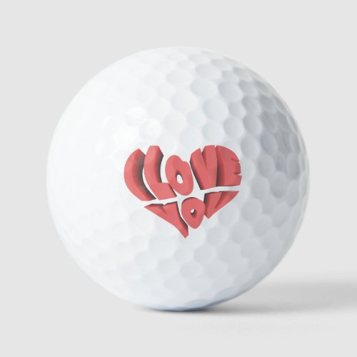 Happy Mothers day Golf Balls