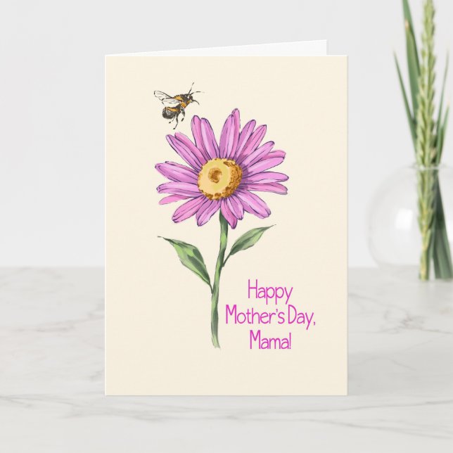 Happy Mother's Day! greeting card (Front)