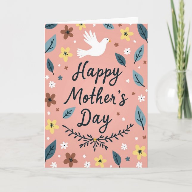 Happy Mothers Day Greeting Card (Front)