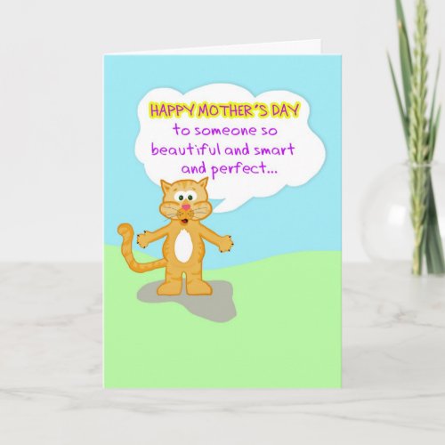 Happy Mothers Day_Hard to Believe Youre Not a Ca Card