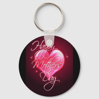 HAPPY MOTHER'S DAY HEART by SHARON SHARPE Keychain