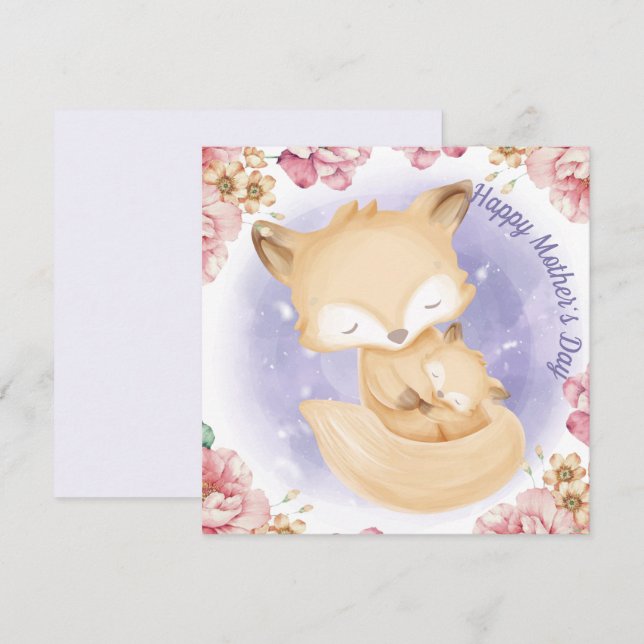 Happy Mother's Day Holiday Card (Front/Back)