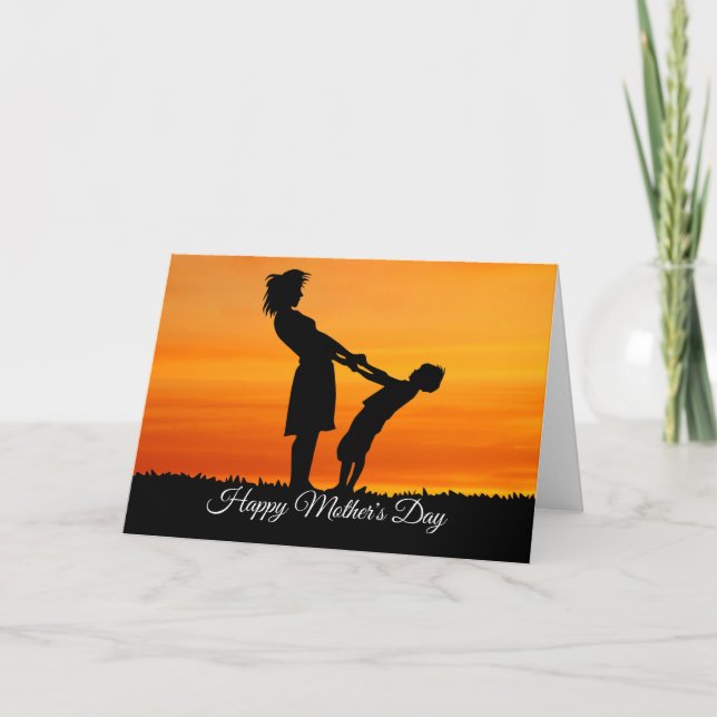 HAPPY MOTHER'S DAY HOLIDAY CARD (Front)