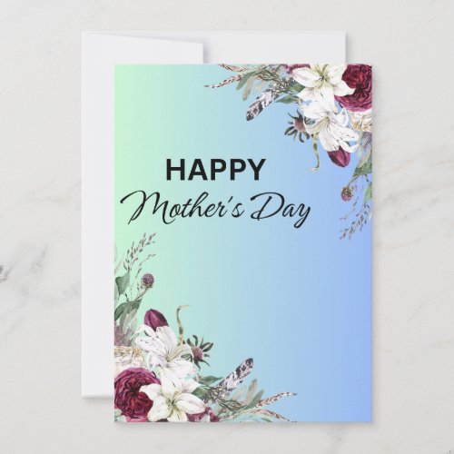 HAPPY Mothers Day Holiday Card