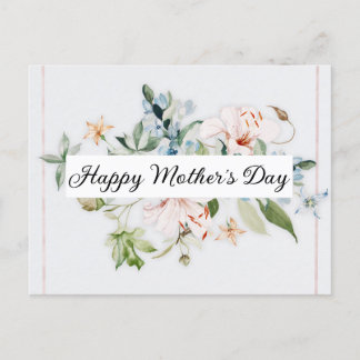 Happy Mother's Day Holiday Postcard