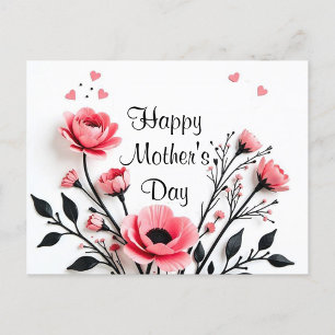 Happy Mother's Day  Holiday Postcard