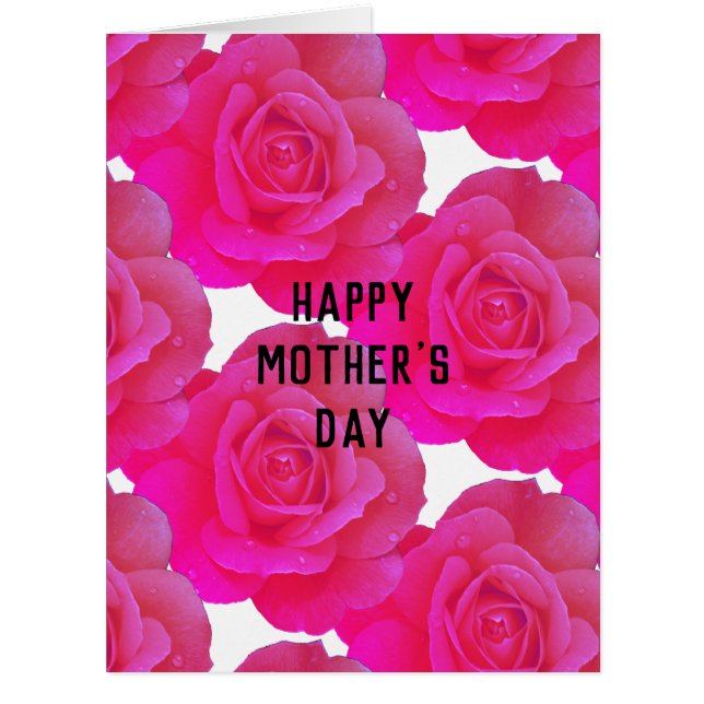 Happy Mother's Day Hot Pink Floral Custom 2025 (Front)