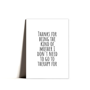 Happy Mothers Day Humor  Holiday Card