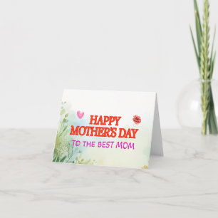 Happy Mother's Day   Invitation