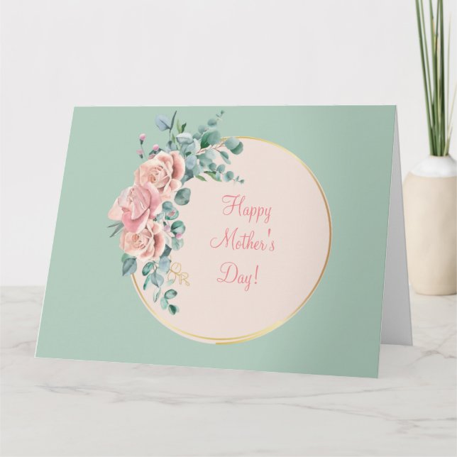 HAPPY MOTHER'S DAY (JADE) CARD (Front)