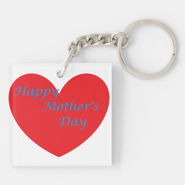 Happy Mothers Day Keychain (Back)