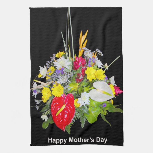 Happy Mothers Day Kitchen Towel (Vertical)