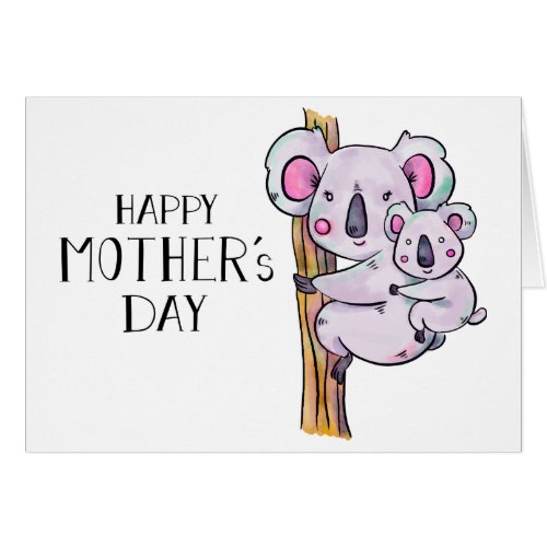 Happy Mothers Day  Koala Bears