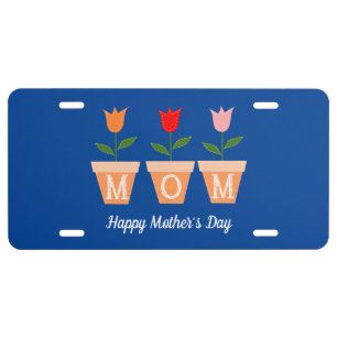 Happy Mother's Day License Plate