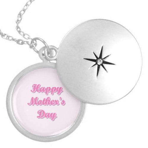 Happy Mothers Day Locket Necklace