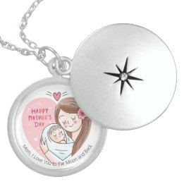 Happy Mother's Day Locket Necklace