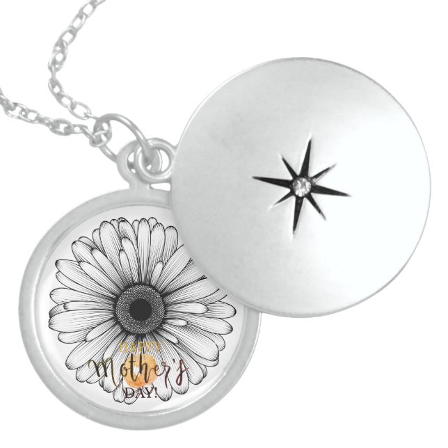 Happy Mother's Day Locket Necklace (Front)