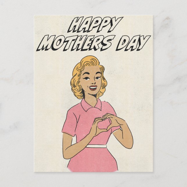 Happy mothers Day Love  Postcard (Front)