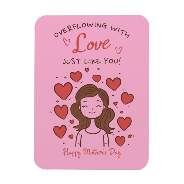 Happy Mother's Day Magnet (Vertical)