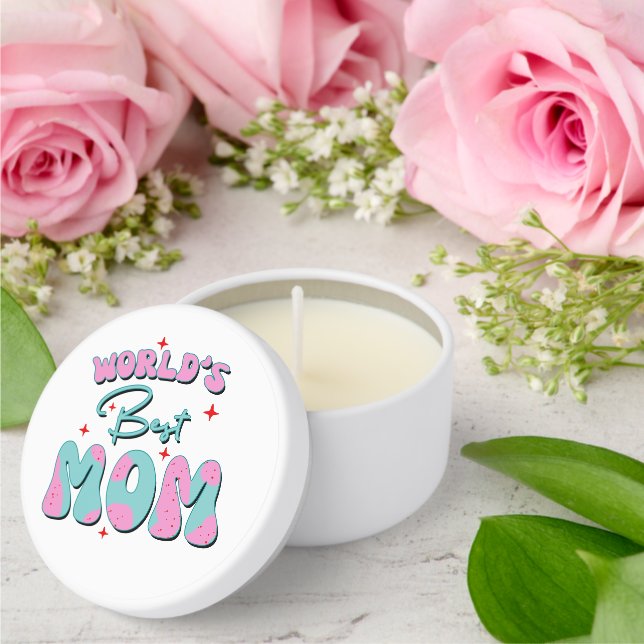 Happy Mothers Day Mini Candle Favors (Insitu (Wedding))