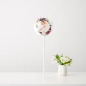 Happy Mother's Day Modern Watercolor Floral Photo Balloon (In Situ)