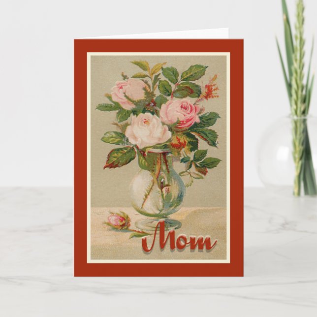 Happy Mother's Day Mom Card (Front)