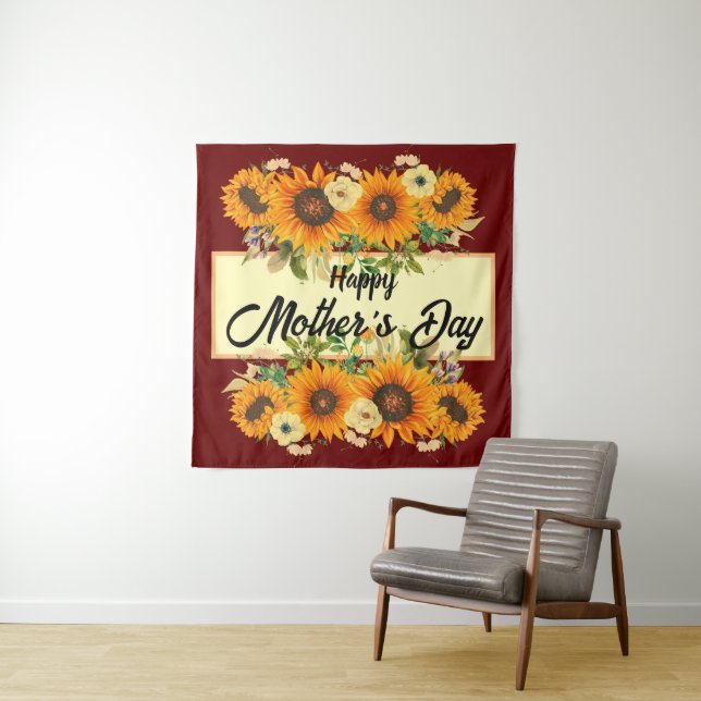 HAPPY MOTHER'S DAY MOM GIFT TAPESTRY (In Situ)