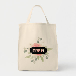 Happy mother's day Mom l Cute floral Tote Bag