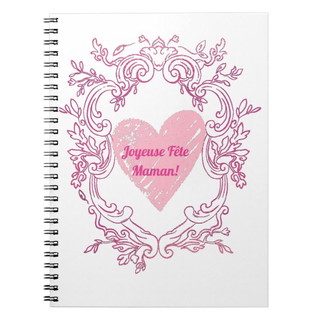 Happy Mother's Day Mom Notebook (Front)