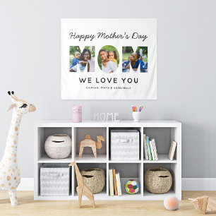 Happy Mothers Day Mom Photo Letter Backdrop