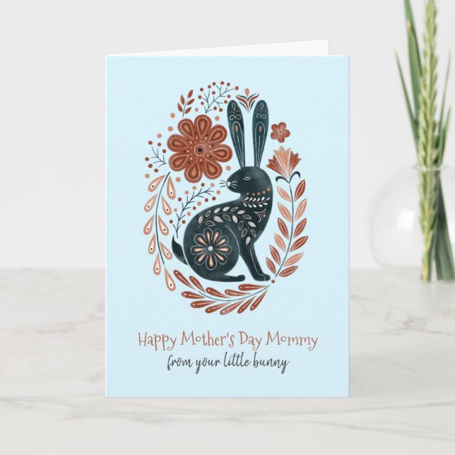 Happy Mother's Day Mommy Card (Front)