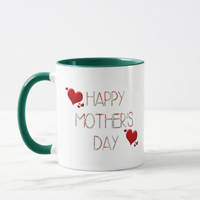 Happy Mothers Day Mug - Gift Idea For Mom (Left)